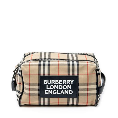 burberry travel pouch.